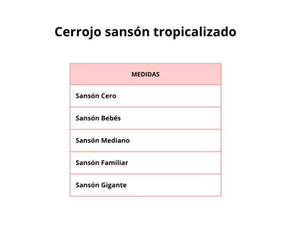 Cerrojo Sansón tropicalizado - Image 3