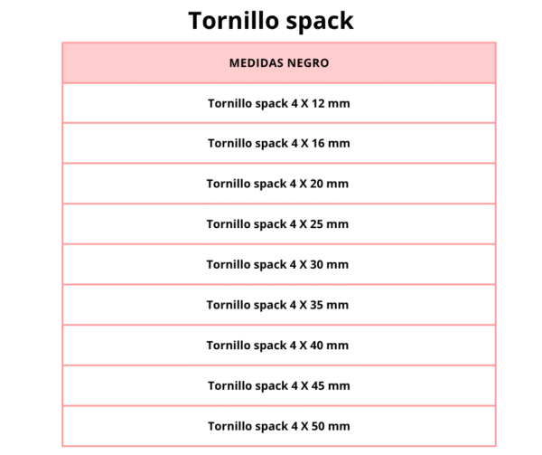Tornillo spack - Image 5