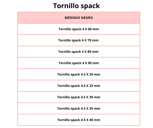 Tornillo spack - Image 6