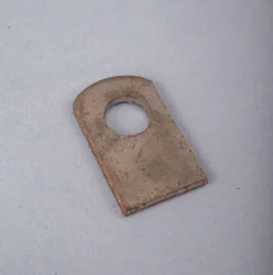 Oreja de candado plano de fierro
