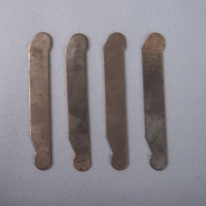 Tope para puerta enrollable plegadiza