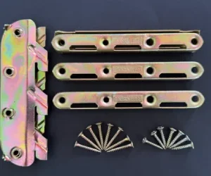 Bisagra de cama con tornillo tropicalizada